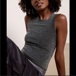 LNA Clothing Jones Shine Tank Sz L